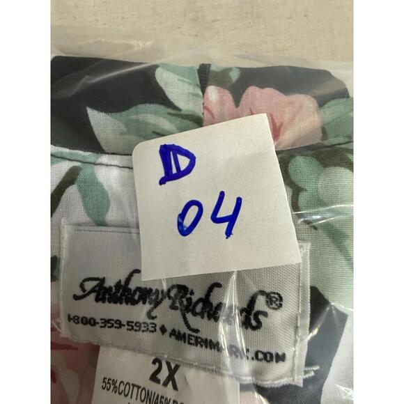 Anthony Richards Women's MUMU Lounge Dress Stripes and Floral Large - Picture 6 of 6